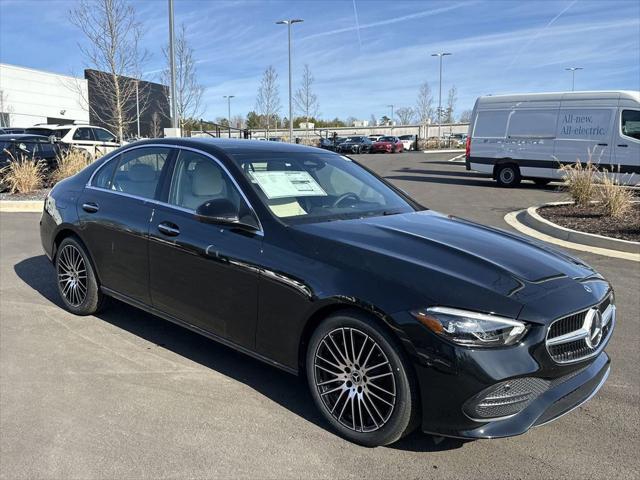 new 2025 Mercedes-Benz C-Class car, priced at $54,155