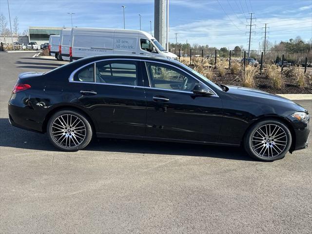 new 2025 Mercedes-Benz C-Class car, priced at $54,155