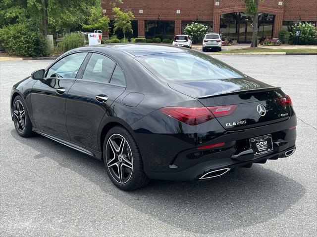 new 2025 Mercedes-Benz CLA 250 car, priced at $54,460