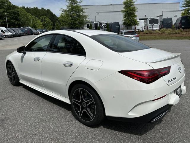 new 2025 Mercedes-Benz CLA 250 car, priced at $53,350