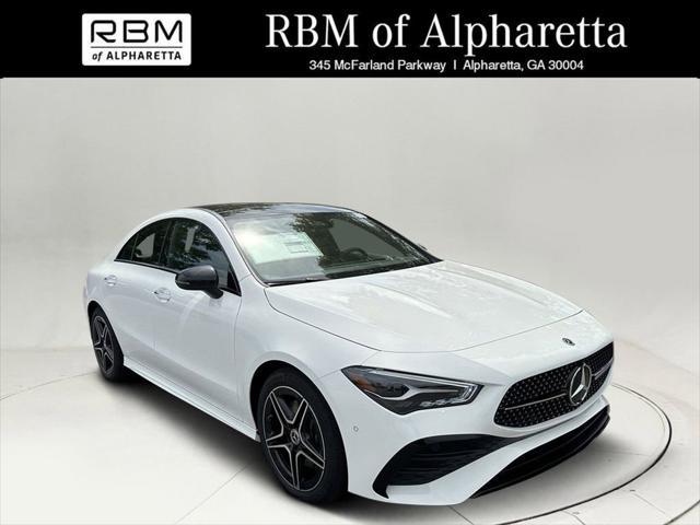 new 2025 Mercedes-Benz CLA 250 car, priced at $53,350