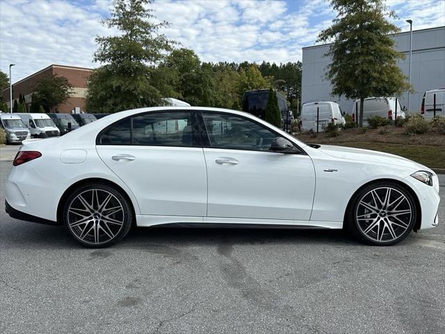 new 2024 Mercedes-Benz AMG C 43 car, priced at $74,180