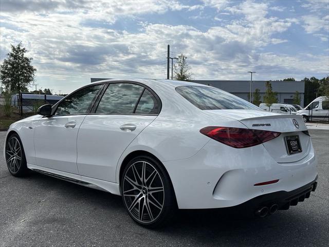 new 2024 Mercedes-Benz AMG C 43 car, priced at $74,180