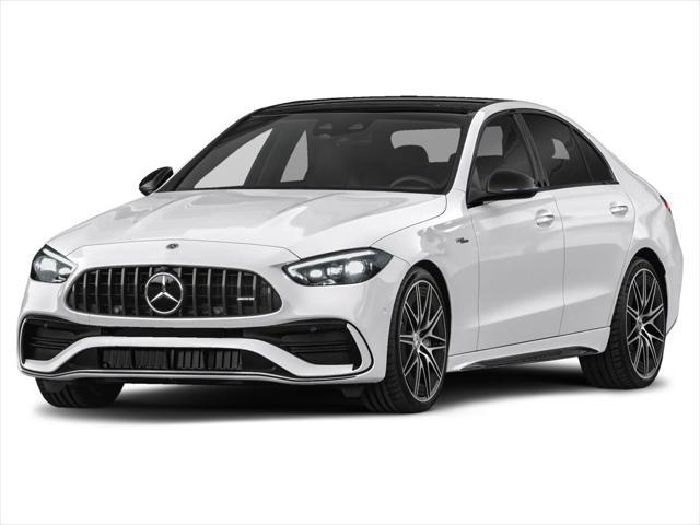 new 2024 Mercedes-Benz AMG C 43 car, priced at $74,180