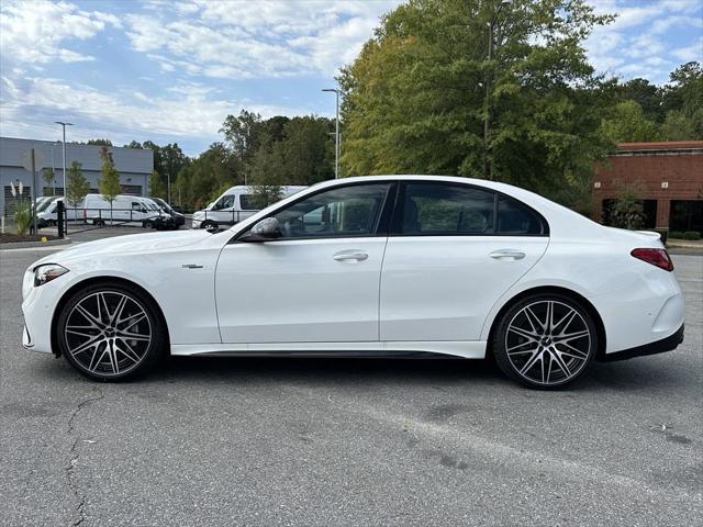 new 2024 Mercedes-Benz AMG C 43 car, priced at $74,180