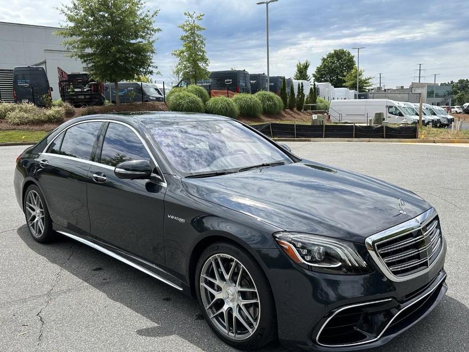used 2019 Mercedes-Benz AMG S 63 car, priced at $77,999