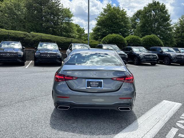 used 2024 Mercedes-Benz C-Class car, priced at $48,999