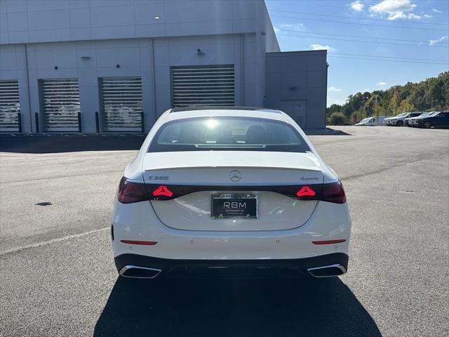 new 2025 Mercedes-Benz E-Class car, priced at $80,335