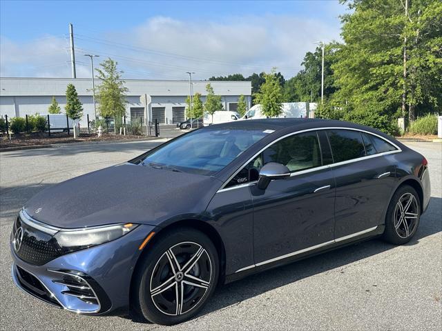 used 2023 Mercedes-Benz EQS 580 car, priced at $71,999
