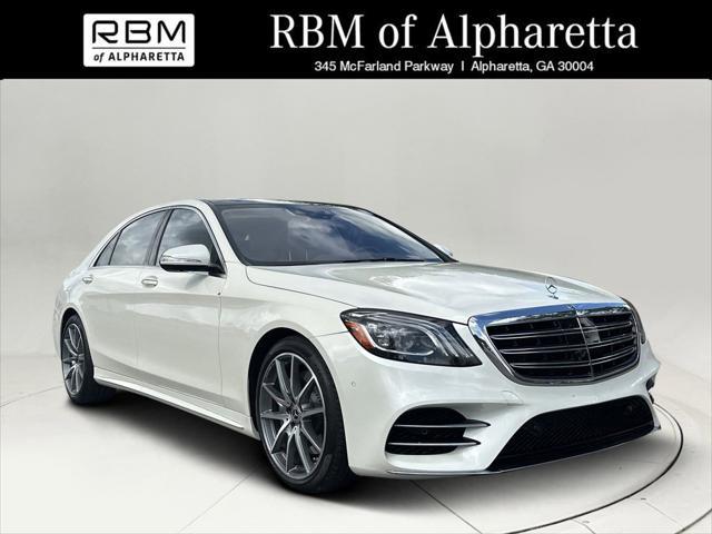 used 2020 Mercedes-Benz S-Class car, priced at $61,998