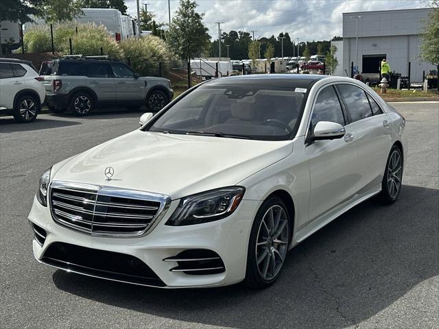 used 2020 Mercedes-Benz S-Class car, priced at $61,998