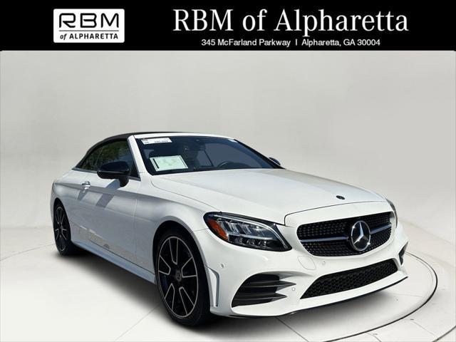 used 2021 Mercedes-Benz C-Class car, priced at $43,998