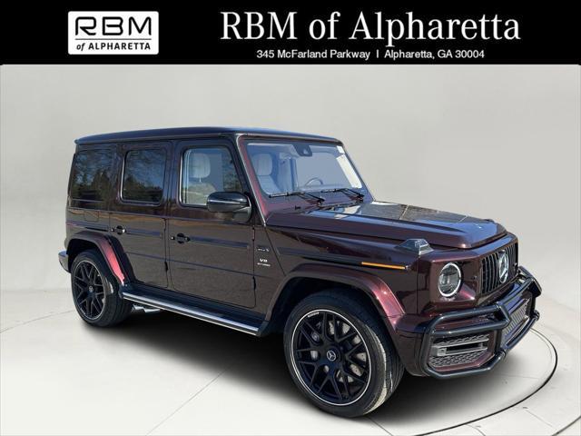 used 2020 Mercedes-Benz AMG G 63 car, priced at $159,999