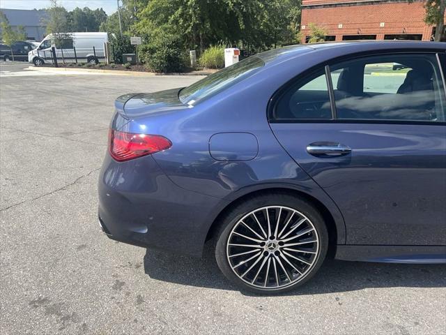 new 2024 Mercedes-Benz C-Class car, priced at $56,995