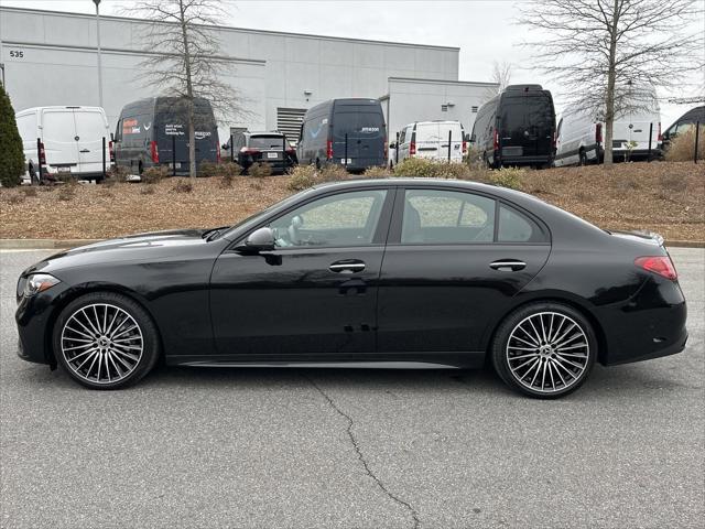 used 2024 Mercedes-Benz C-Class car, priced at $47,999