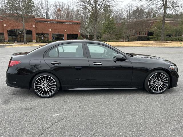 used 2024 Mercedes-Benz C-Class car, priced at $47,999