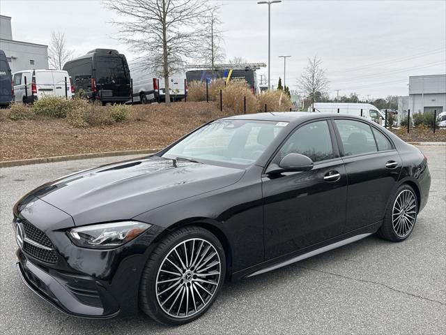 used 2024 Mercedes-Benz C-Class car, priced at $47,999