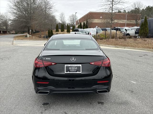 used 2024 Mercedes-Benz C-Class car, priced at $47,999