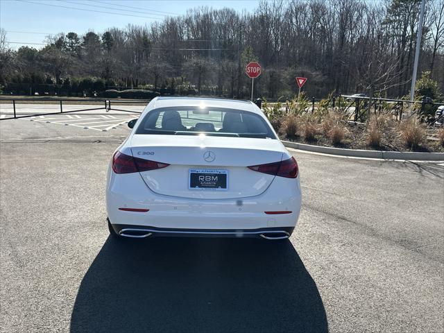 used 2023 Mercedes-Benz C-Class car, priced at $41,999