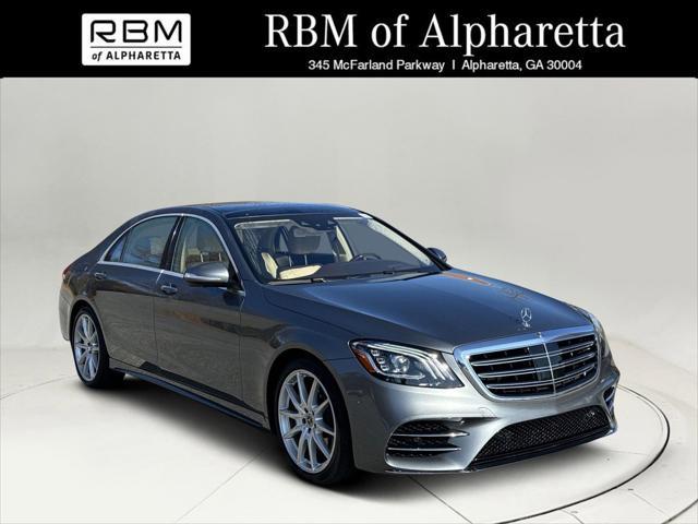 used 2019 Mercedes-Benz S-Class car, priced at $51,999