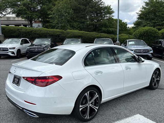 used 2024 Mercedes-Benz C-Class car, priced at $45,999