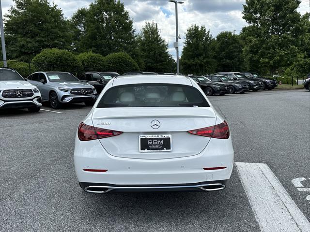 used 2024 Mercedes-Benz C-Class car, priced at $45,999