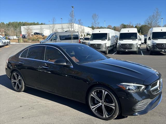 used 2023 Mercedes-Benz C-Class car, priced at $42,998