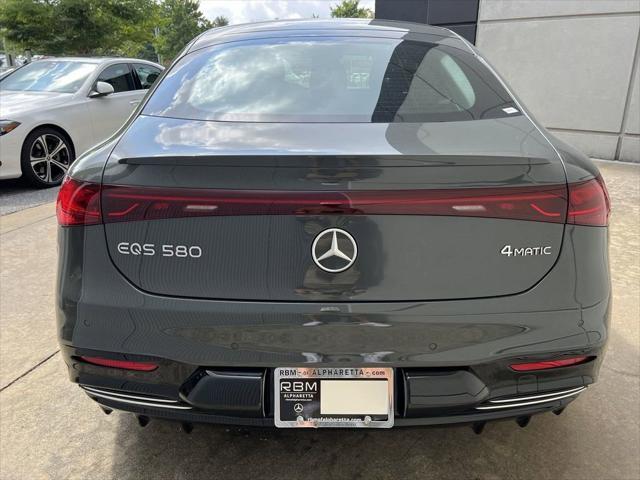 new 2024 Mercedes-Benz EQS 580 car, priced at $146,610