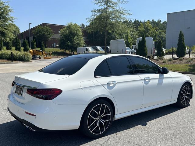 used 2022 Mercedes-Benz E-Class car, priced at $46,999
