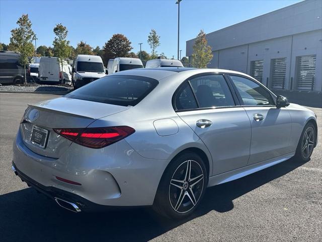 new 2025 Mercedes-Benz C-Class car, priced at $61,805