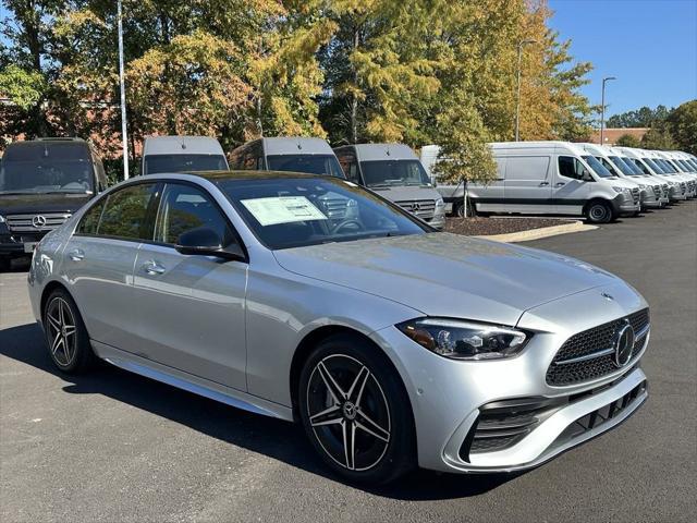 new 2025 Mercedes-Benz C-Class car, priced at $61,805