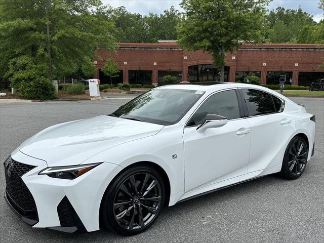 used 2023 Lexus IS 350 car, priced at $45,999