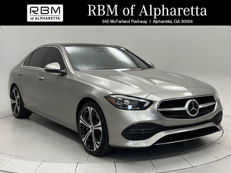 used 2023 Mercedes-Benz C-Class car, priced at $46,397