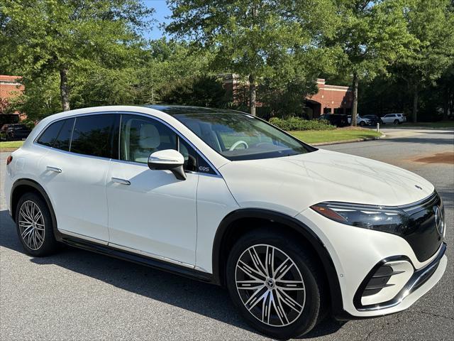 used 2023 Mercedes-Benz EQS 580 car, priced at $74,999