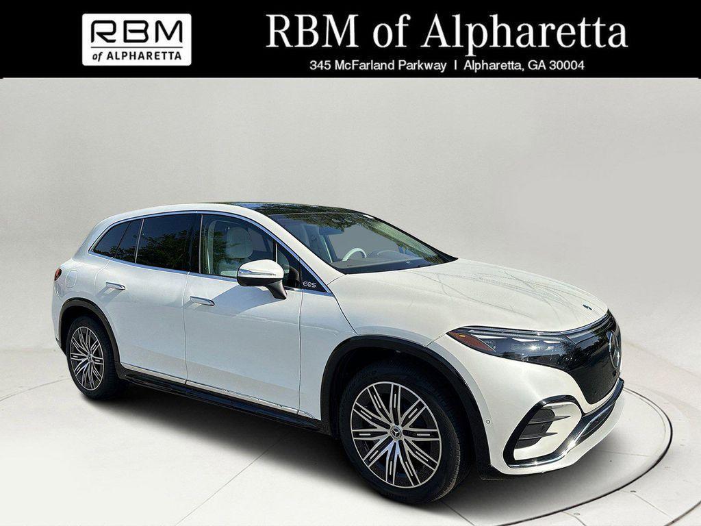 used 2023 Mercedes-Benz EQS 580 car, priced at $72,998