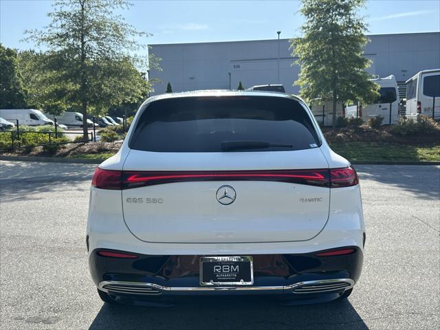 used 2023 Mercedes-Benz EQS 580 car, priced at $74,999