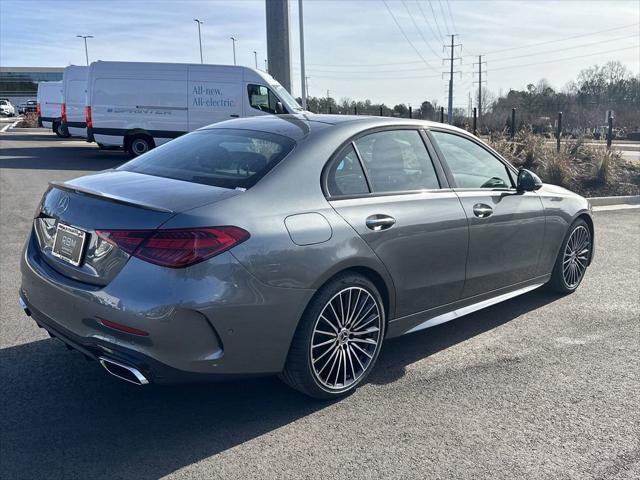 new 2025 Mercedes-Benz C-Class car, priced at $58,845