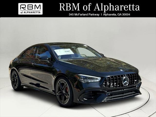 new 2025 Mercedes-Benz AMG CLA 45 car, priced at $73,545