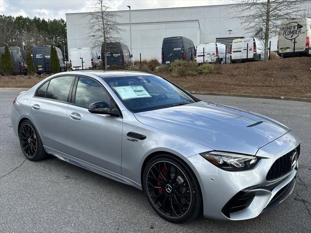 new 2025 Mercedes-Benz AMG C 63 car, priced at $99,935