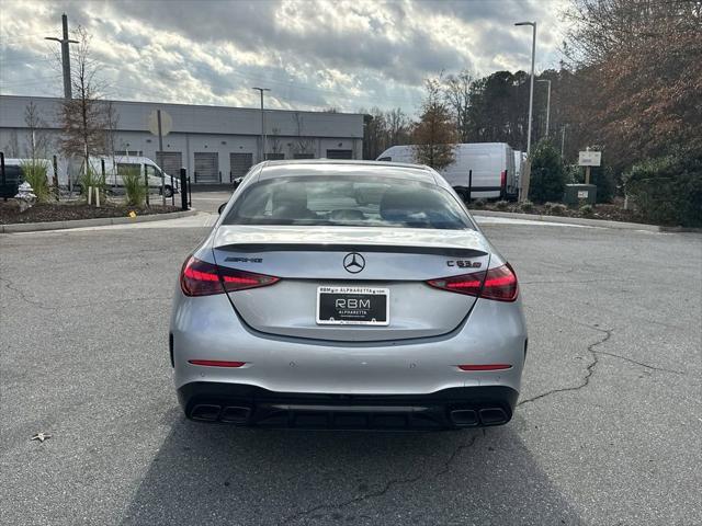 new 2025 Mercedes-Benz AMG C 63 car, priced at $99,935