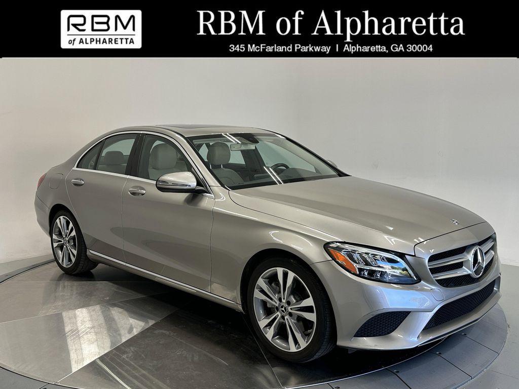 used 2019 Mercedes-Benz C-Class car, priced at $17,999