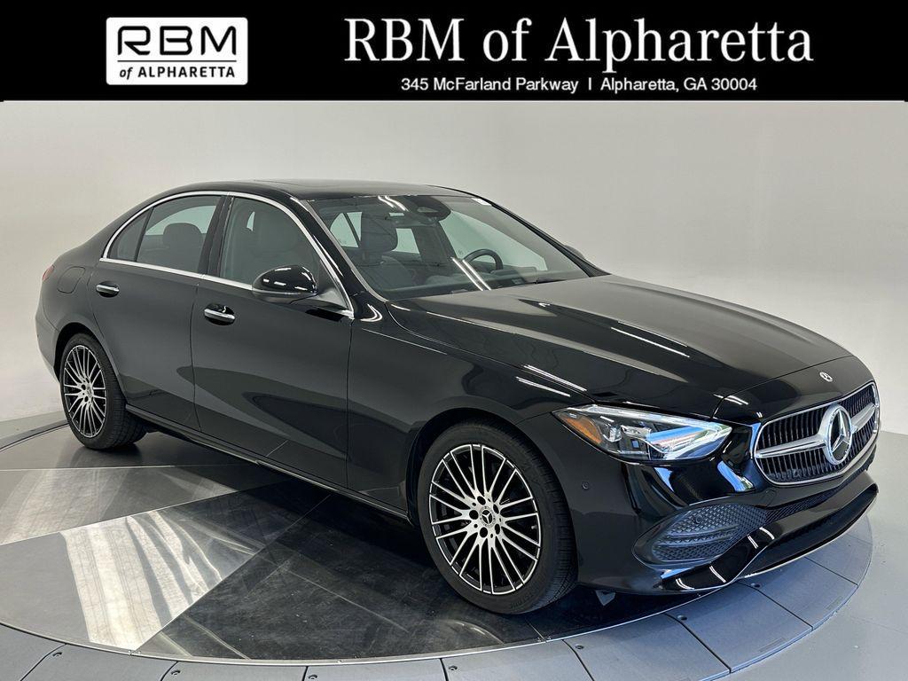 used 2024 Mercedes-Benz C-Class car, priced at $39,999
