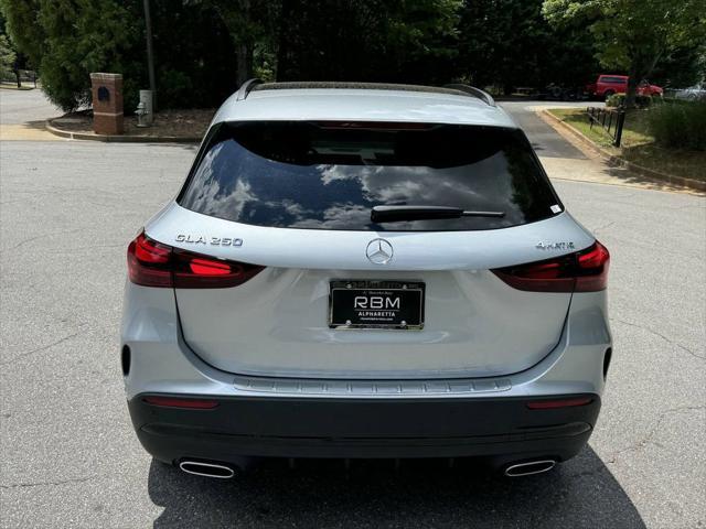 new 2025 Mercedes-Benz GLA 250 car, priced at $58,100