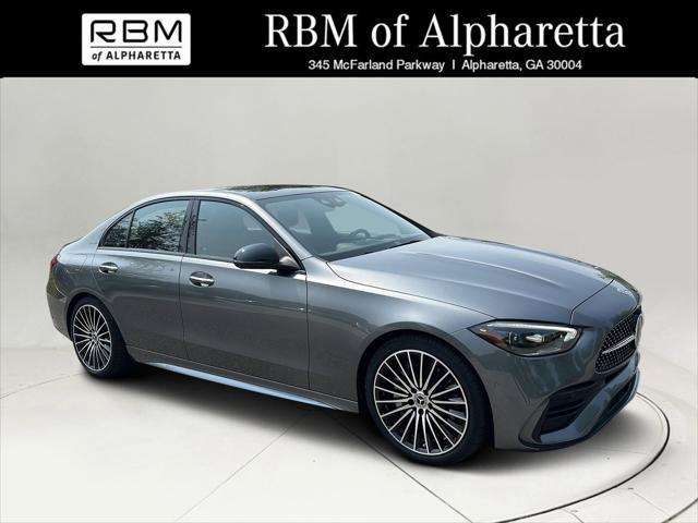 used 2024 Mercedes-Benz C-Class car, priced at $47,999