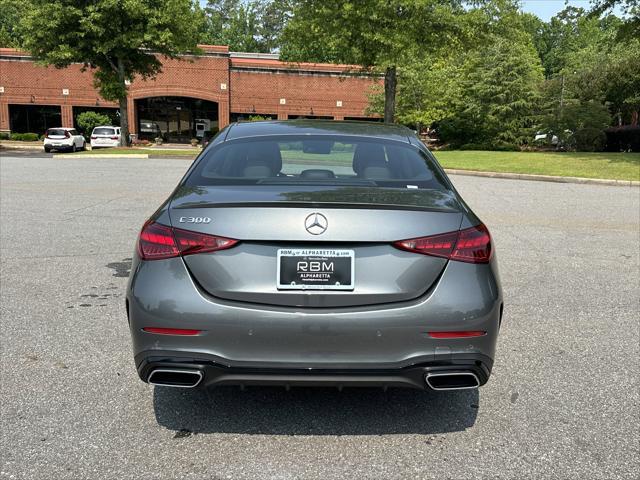 used 2024 Mercedes-Benz C-Class car, priced at $47,999