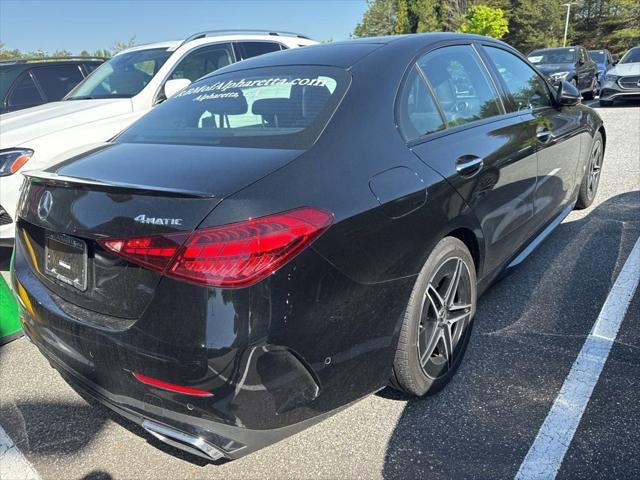 used 2024 Mercedes-Benz C-Class car, priced at $45,999