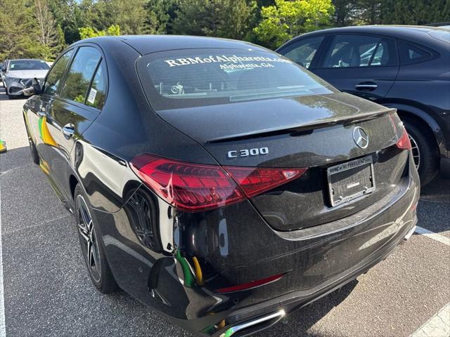 used 2024 Mercedes-Benz C-Class car, priced at $45,999