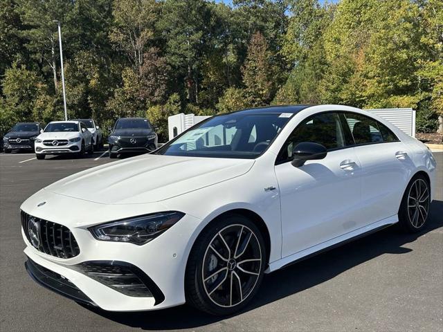 new 2025 Mercedes-Benz AMG CLA 35 car, priced at $63,045