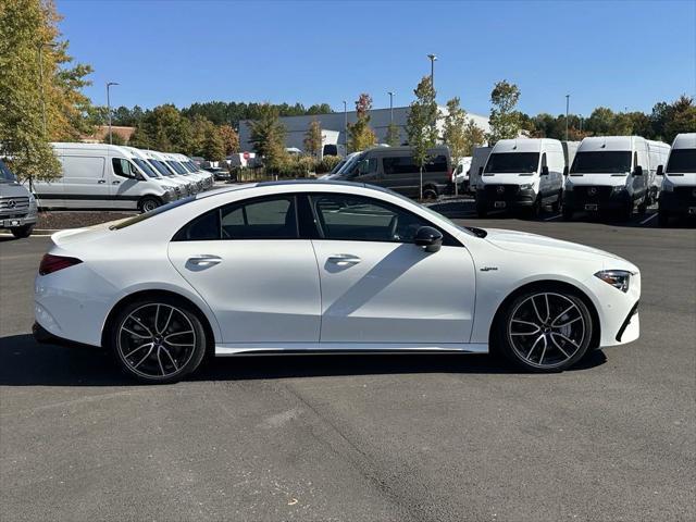 new 2025 Mercedes-Benz AMG CLA 35 car, priced at $63,045