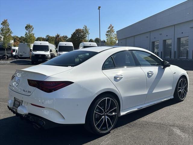 new 2025 Mercedes-Benz AMG CLA 35 car, priced at $63,045